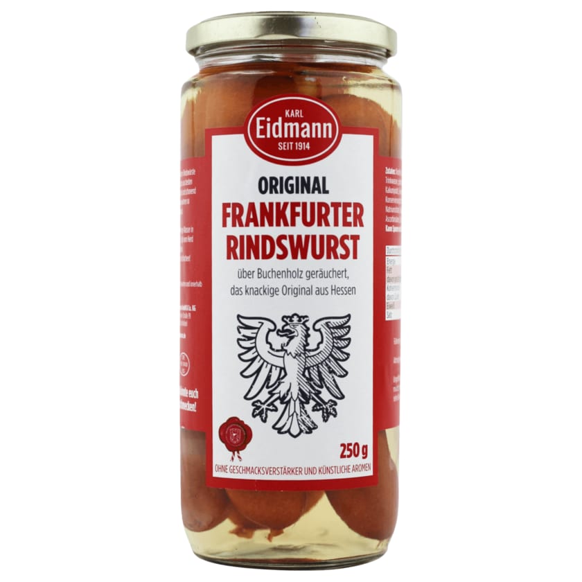 Eidmann Original Frankfurter Rindswurst 250g
